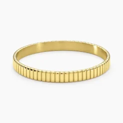 Bracelet Jonc Mira Acier Jaune