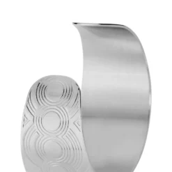 Bracelet Jonc Mounia Acier Blanc