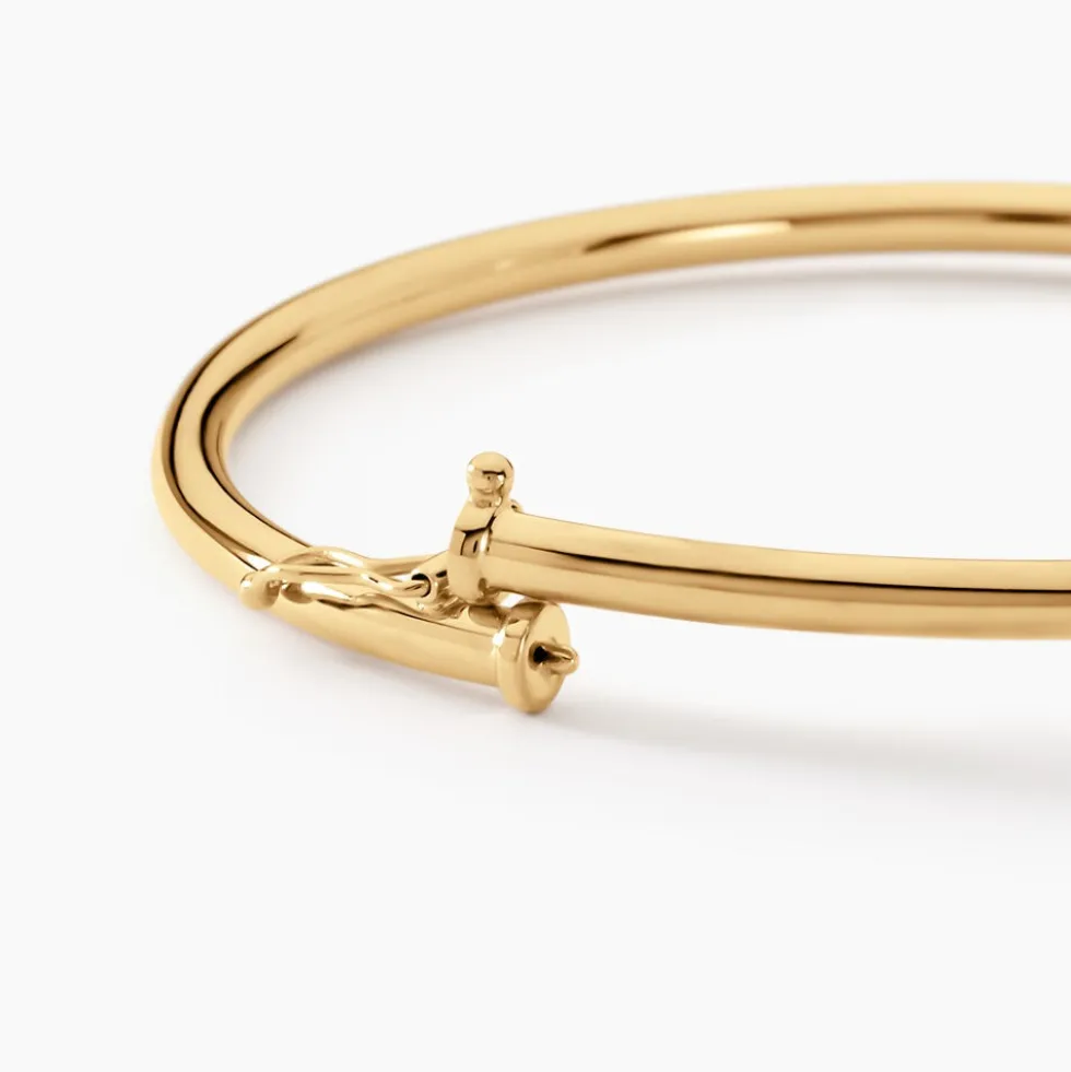 Bracelet Jonc Or Jaune Cynthia