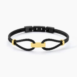 Bracelet Jonc Phebus Him Acier Bicolore