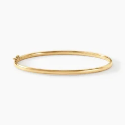 Bracelet Jonc Yuriy Fil Flexible Or Jaune