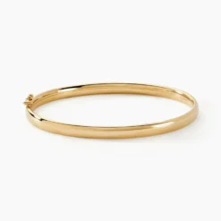 Bracelet Jonc Yuriy Fil Flexible Or Jaune