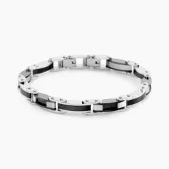 Bracelet Jourdan Aaron Acier Argenté