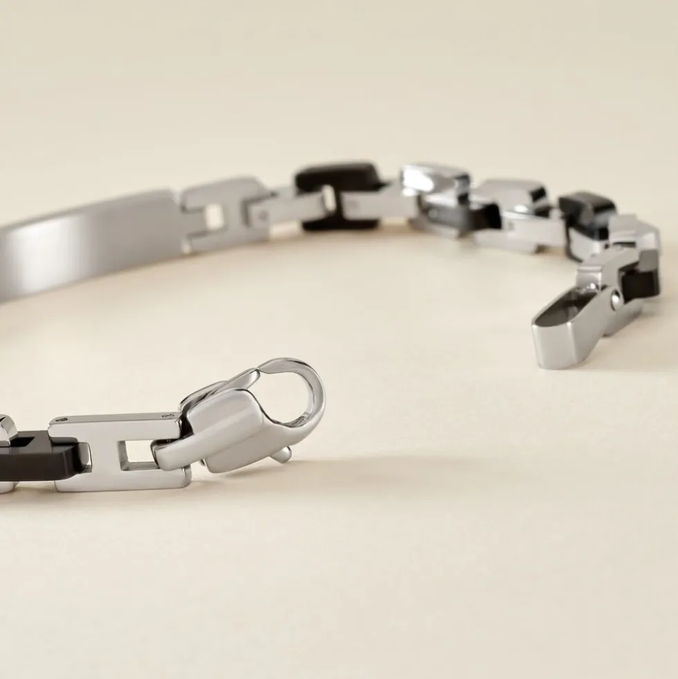 Bracelet Jourdan Acier Gris