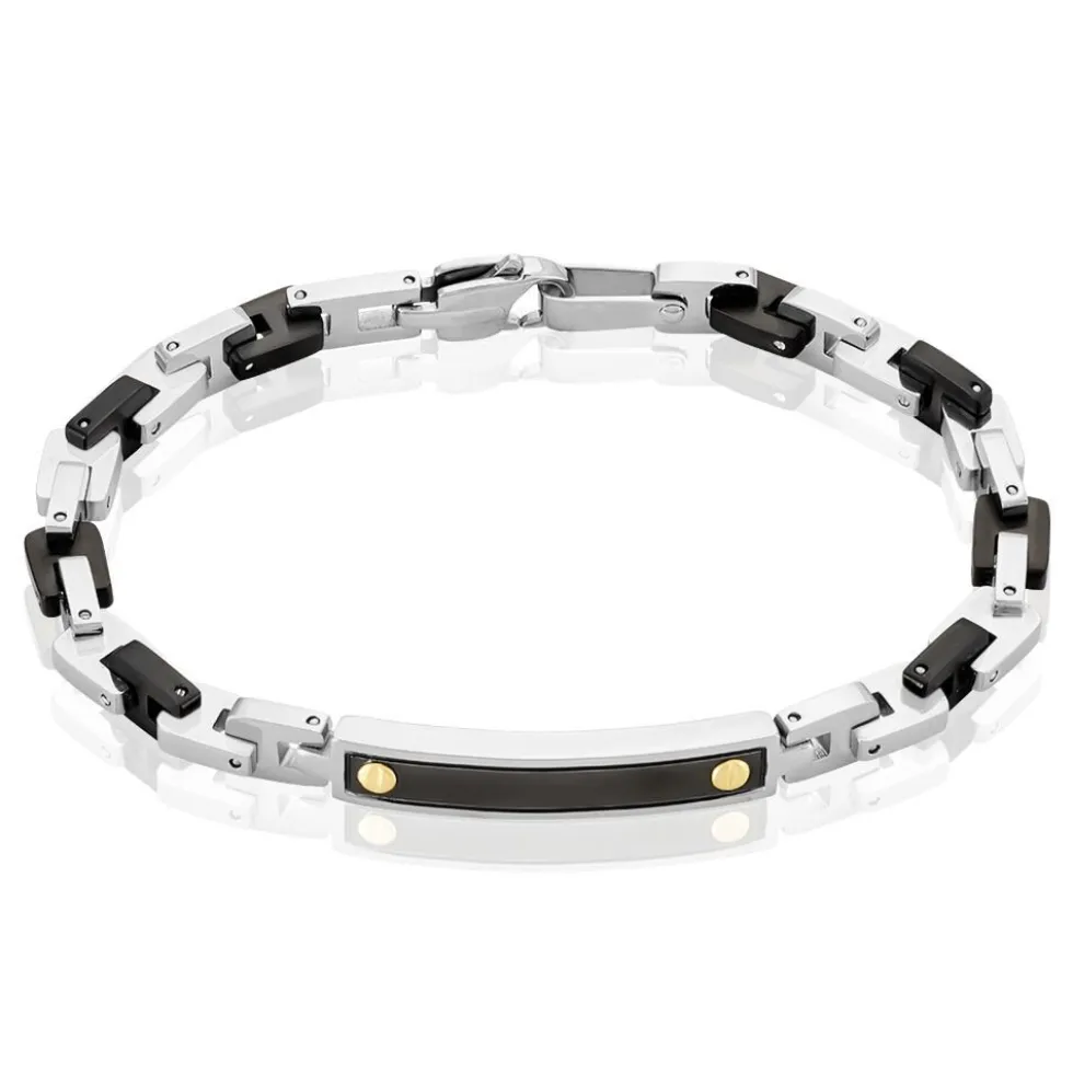 Bracelet Jourdan Acier Gris