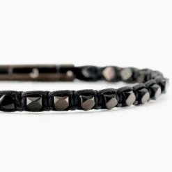 Bracelet Jourdan Acier Noir