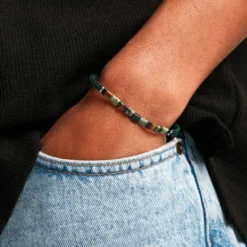 Bracelet Jourdan Aristodemos Acier Argenté