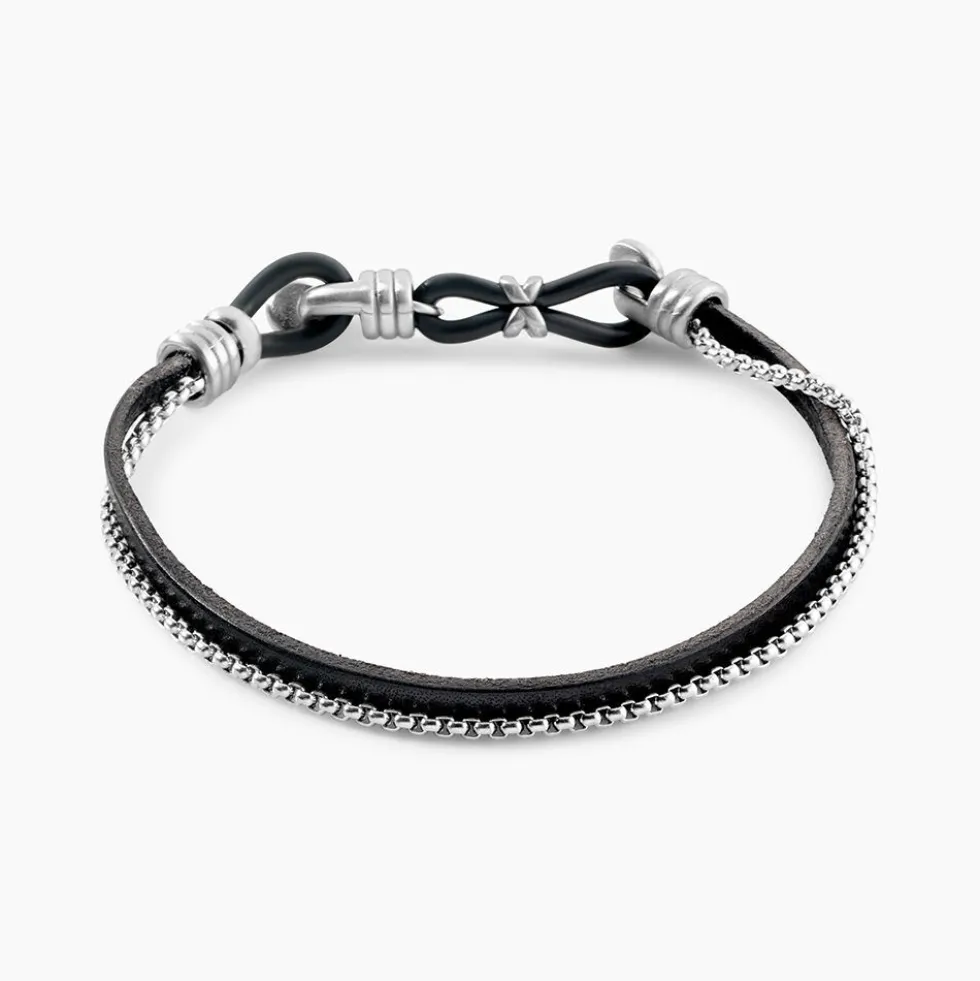 Bracelet Jourdan Arpad Acier Argenté