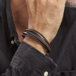 Bracelet Jourdan Byron Acier Blanc