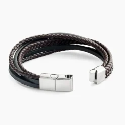 Bracelet Jourdan Byron Acier Blanc