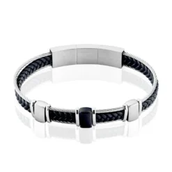 Bracelet Jourdan Cook Acier Bicolore