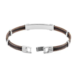 Bracelet Jourdan Corelieae Acier Bicolore