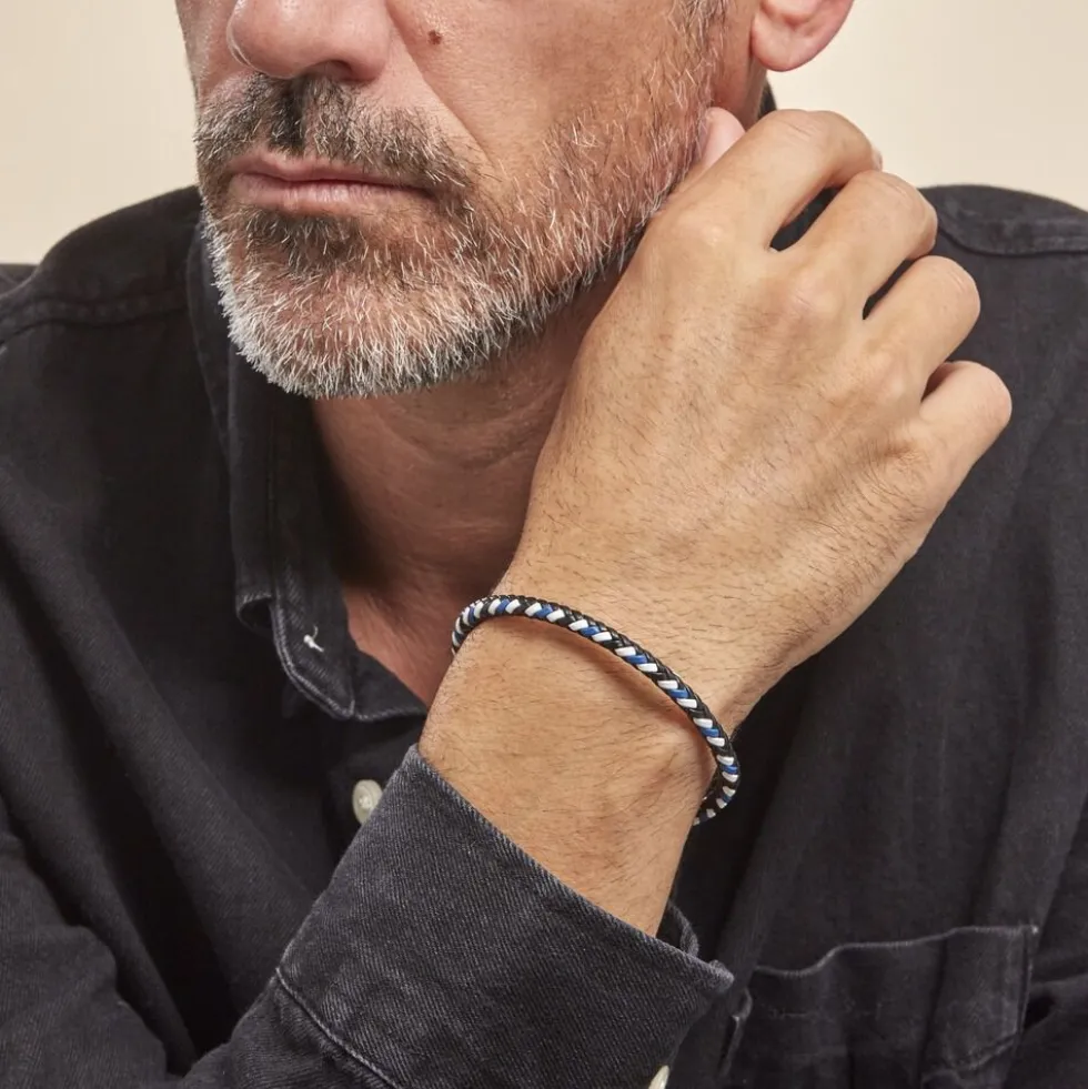Bracelet Jourdan Dixon Acier Blanc