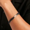 Bracelet Jourdan Donovan Acier Noir