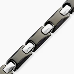 Bracelet Jourdan Halldor Acier Argenté