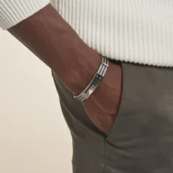 Bracelet Jourdan Herens Acier Blanc