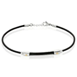 Bracelet Jourdan Kameo Acier Bicolore