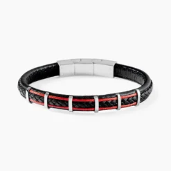 Bracelet Jourdan Kessel Acier Blanc