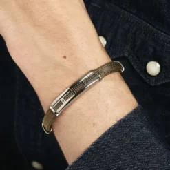 Bracelet Jourdan Kos Acier Blanc