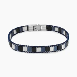Bracelet Jourdan Layton Acier Argenté