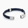 Bracelet Jourdan Orso Cuir Bleu