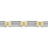 Bracelet Jourdan Rio Acier Bicolore