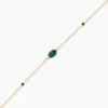 Bracelet Kakalina Or Jaune Malachite