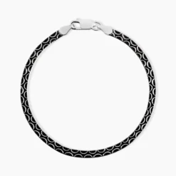 Bracelet Kalyane Argent Bicolore