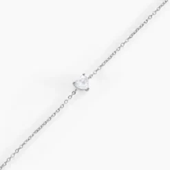 Bracelet Kelvyn Argent Blanc Oxyde De Zirconium