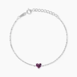 Bracelet Kelvyn Argent Blanc Oxyde De Zirconium