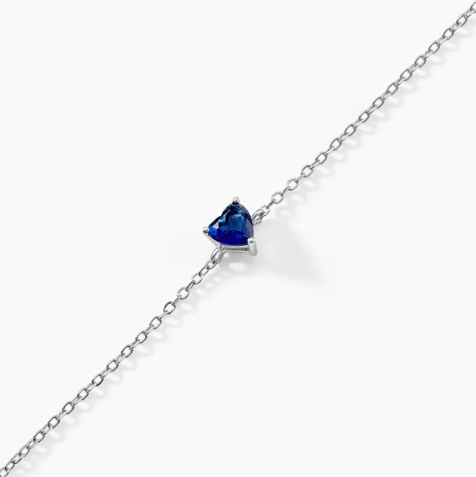 Bracelet Kelvyn Argent Blanc Oxyde