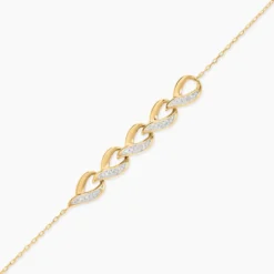 Bracelet Khayrat Or Jaune Diamant
