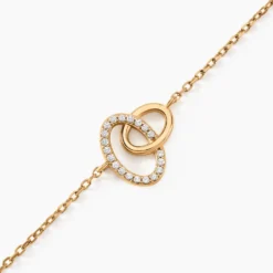 Bracelet Kimberlie Plaqué Or Jaune Oxyde De Zirconium