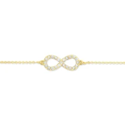 Bracelet Klothilda Or Jaune Oxyde De Zirconium