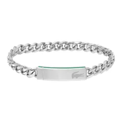 Bracelet Lacoste Baseline Acier Blanc