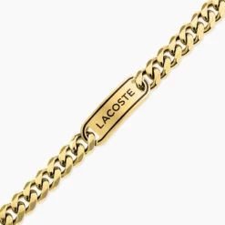 Bracelet Lacoste District Acier Jaune