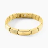 Bracelet Lacoste Stencil Acier Jaune