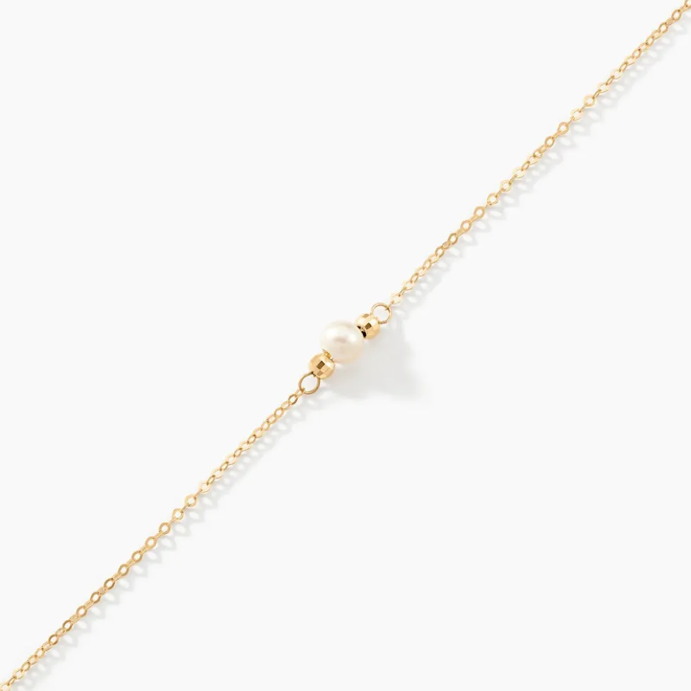 Bracelet Laetizia Or Jaune Perle De Culture