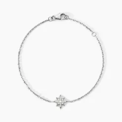Bracelet Layana Argent Blanc Oxyde De Zirconium