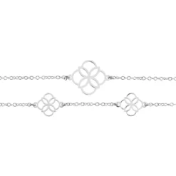 Bracelet Letizia Argent Blanc
