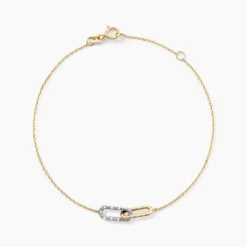 Bracelet Liaisons Precieuses Or Jaune Diamant