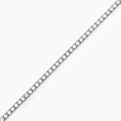 Bracelet Lou-anne Argent Blanc Oxyde De Zirconium