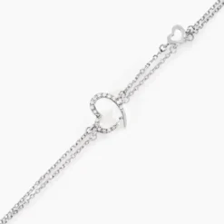 Bracelet Louise Or Blanc Diamant