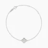 Bracelet Lubomila Argent Blanc Oxyde De Zirconium
