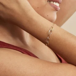 Bracelet Lucette Or Bicolore