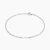 Bracelet Luciane Argent Blanc Oxyde De Zirconium