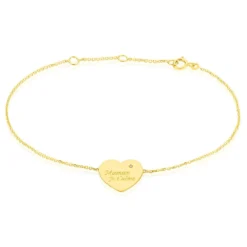 Bracelet Lynn Or Jaune Diamant