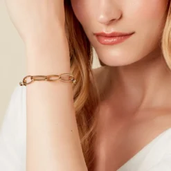 Bracelet Lyvie Acier Doré