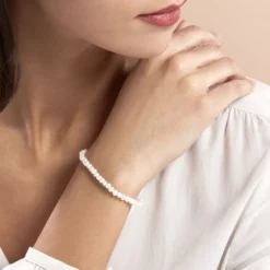 Bracelet Macy Or Jaune Perle De Culture
