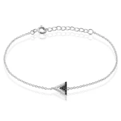 Bracelet Maelys Argent Blanc Oxyde De Zirconium